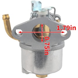 BXparts 798917 Carburetor for 790558 695727 794587 594014 590907 798918 794588 593357 795485 Model Snow Blower Engines Carb