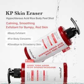 Body Exfoliating Serum with Hypochlorous Acid – Gentle Body Peel for Rough Skin & Uneven Texture, 9.46 fl oz