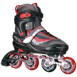 CHICAGO Skates Inline Skates, Red, Adjusts from Size 5-8 CRS17B-LG