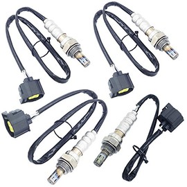 higherbro 4PCS Oxygen O2 Sensor 1 & 2 for 2001 2002 2003 Jeep Wrangler 4.0L Upstream + Downstream