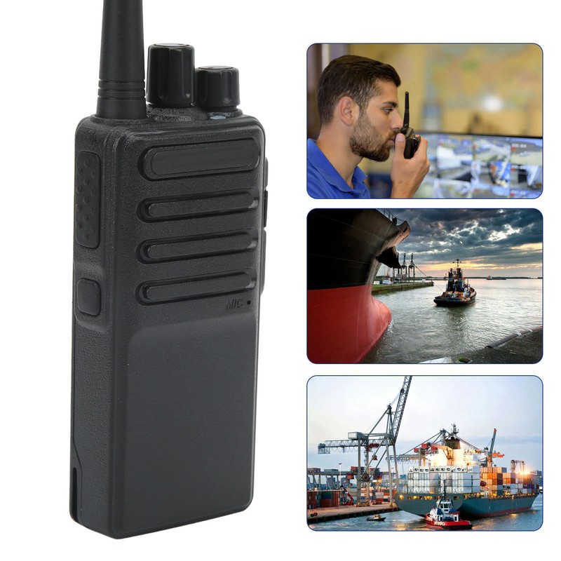 Wireless Walkie Talkies Rechargeable Handheld 2 Way Radio 5W Efficient
