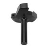 Black Spoilboard Surfacing Router Bit Cemented Carbide T Shape Router