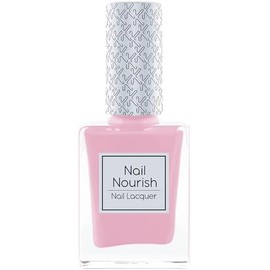 Kay Beauty Nail Nourish - Esmalte de uñas Flamingo 12, 0.3 onzas, secado rápido, efecto gel, brillo lustroso, hidratante, rico en aceite de aguacate