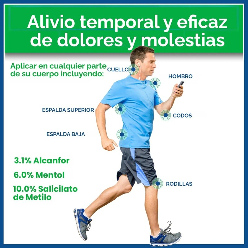 60 Parches Salonpas 7.2 X 4.6 Cm Para Dolores Importado