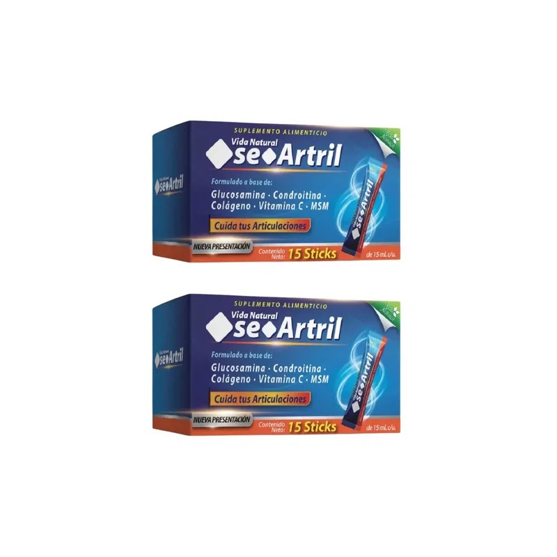 Os3o Artril Ampolletas Oseoartril 12 Amp Original 2 Piezas