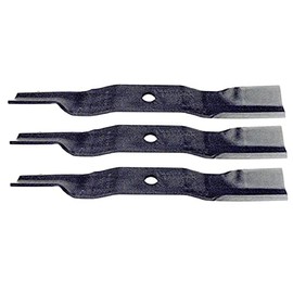 Pack of 3 Replacement Lawn Mower Blades Fits KUBOTA H30T ZG & ZD Series for 54" Deck Heavy Duty Blades K5619-34350 K561934350
