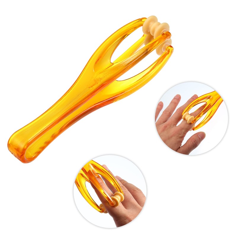VOCOSTE Handheld Finger Massager with Dual Trigger Point, for Finger