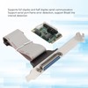 PCIe Parallel Port Expansion Card MiniPCIE CH382L 1P DB 25
