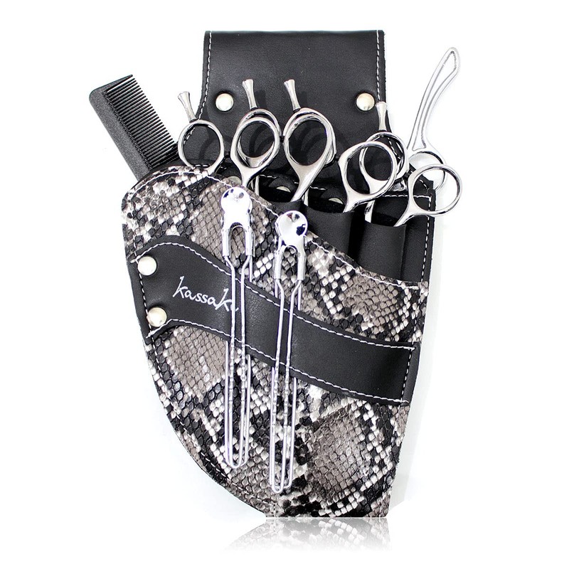Hairdressing Scissor Pouch by Kassaki Snake Look Tool Belt Bag