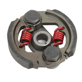 Kit de Embrague, Almohadilla de Embrague de 2 Tiempos, Conjunto de Metal de Almohadilla de Embrague de Motocicleta, Se Adapta a Mini Motocicleta Quad ATV Dirt Bike de 47cc,Sistema