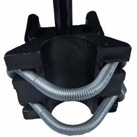 Jake Sales Pool GATE Latch: Auto Swing & Padlockable - Modern Black Plastic Child Safety Pool Latch (1-3/8" x 1-7/8") for 1-3/8" Gate Frames & 1-7/8" Gate Posts - 1 Latch