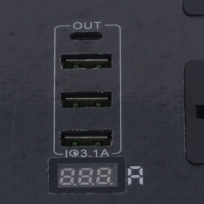 Power Socket Multifunction 8 in 1 DC 5V 3.1A USB