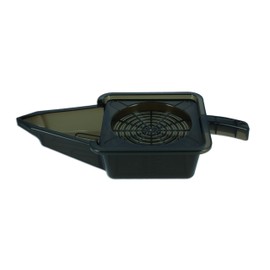 Laser Tools 8385 Motorbike Drain Pan with Level Scale 2L, Black