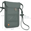 Lewis N. Clark Cartera de cuello con bloqueo RFID, bolsa