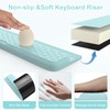 iCasso Ergonomic Keyboard Stand and Wrist Rest Pad,Memory Foam with