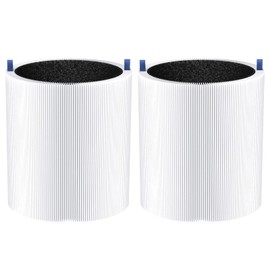 Leadaybetter 2 Pack 311i+ Max Replacement Filter for Blueair Blue Pure 311i+ Max Air Purifiers，H13 True HEPA Air Filter for Blue Pure 311i+ Max, Compare to part #F3MAX+