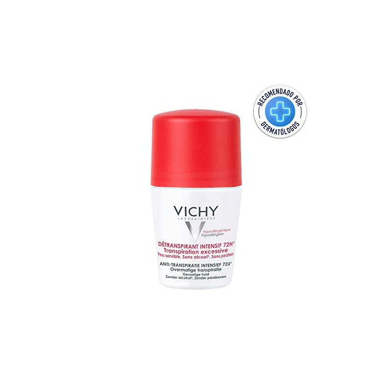 Vichy Deo Stress Resist Desodorante Anti Transpirante Sudoración Excesiva Roll