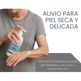 DiaBest Crema para Piel Seca con Urea y Vitamina E – Uso Diario en Pies y Cuerpo – Nutre, Suaviza y Protege – Ideal para Personas Mayores o Piel Sensible