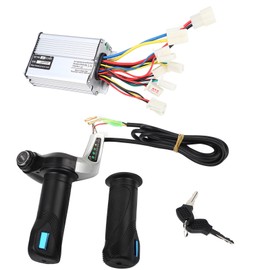 48V 1000W Electric Bike Motor Brushed Speed Box Controller with Throttle Swing Grip Accessory
