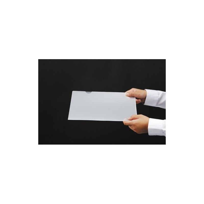 Button Thick Clear Holder, A4-5 Pack