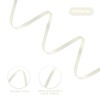 Rilisili Ivory Satin Ribbon 1/8 Inch 50 Yards Double Faced