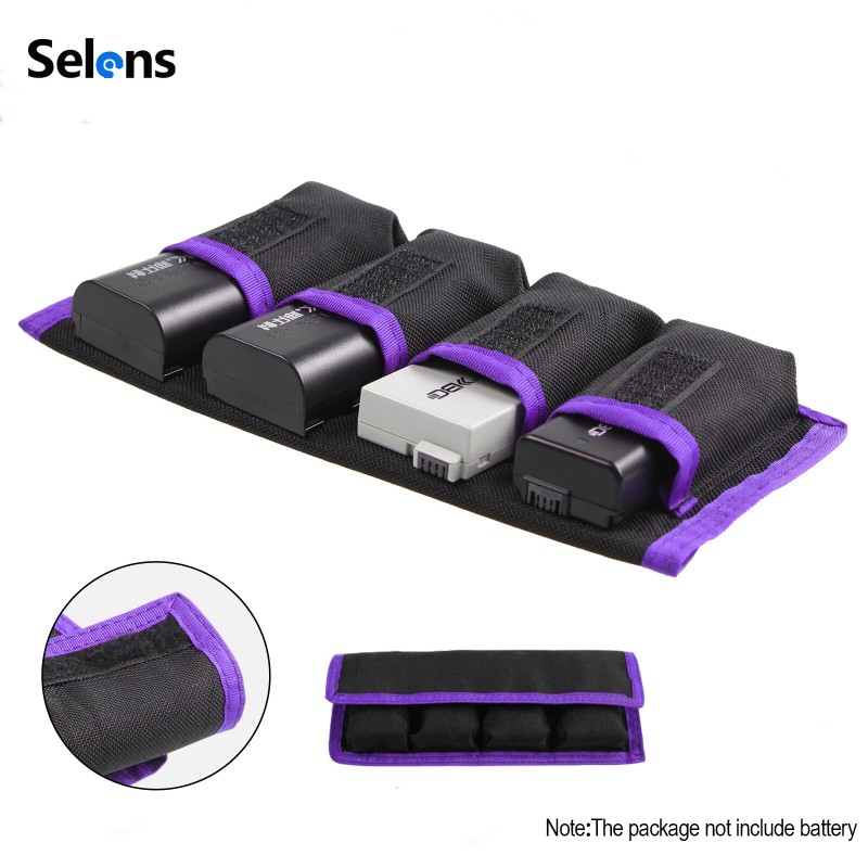 Universal Camera Battery Storage Case Bag for LP-E6 LP-E8 LP-E10