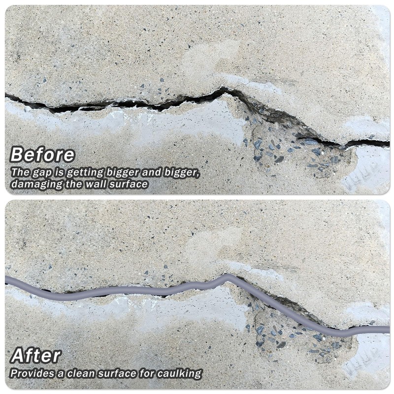 Frienda Backer Rod Foam Rubber Caulk Saver Concrete Expansion Joint