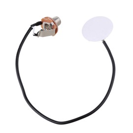 BQLZR Piezo Transducer Pickup 0.25inch Jack Mic Contact for Acoustic Guitar Pack of 2