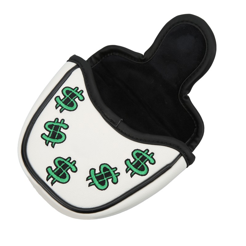 Golf Putter Head Covers PU Leather Waterproof Sunscreen Putter Headcover