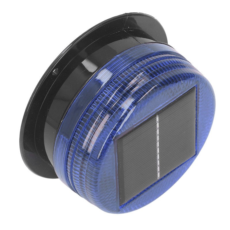 Solar Warning Strobe Light 6 High Brightness Bead Waterproof Construction
