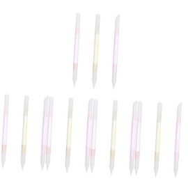 Healvian 15pcs Nail Art Files Manicure Polishing Tools for Home Use Simple Design for Easy Nail Care and Random Colors