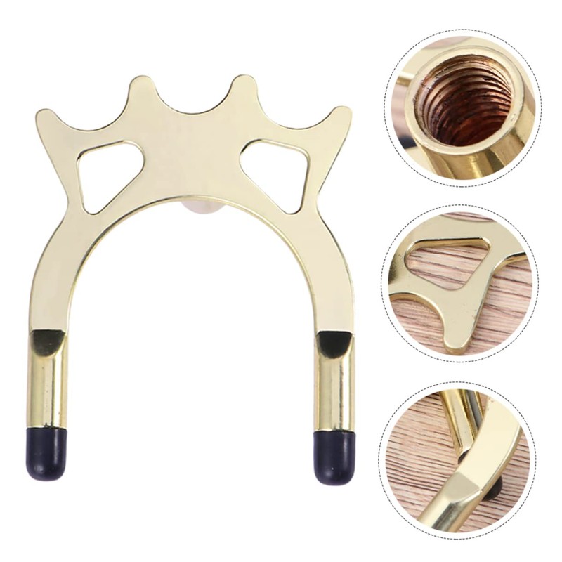 Sosoport Pool Bridge Head Accessory Snooker Stick Rack for Shots