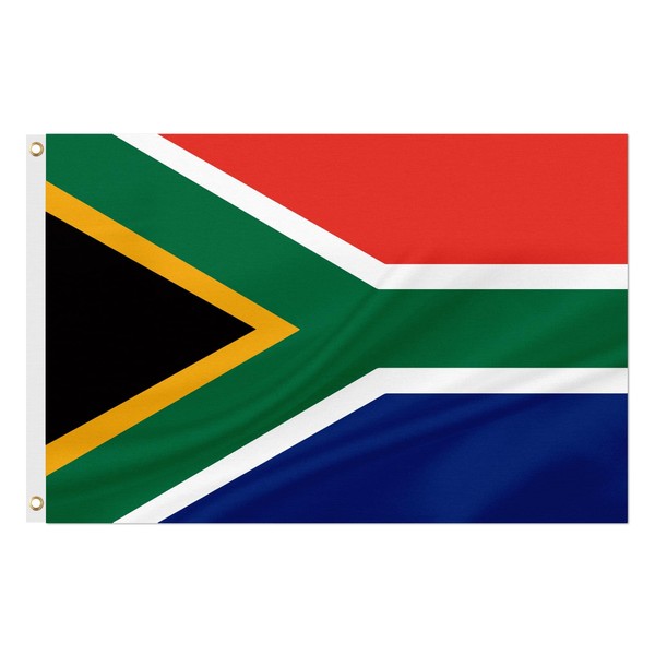 ASUNO South Africa Flag 3 × 5 Feet Polyester South