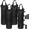 Set of 4 Gazebo Weights Sand Bags, Filled Hold Oxford