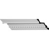 Ekena Millwork MLD02X02X04DE Dentil Crown Moulding, 3"H x 2 3/4"P