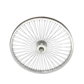 Lowrider 20" 72 Spoke Front Wheel 14G Chrome. Bicycle Wheel, Bike Wheel, Bike Wheel, Bicycle Wheel, BMX, Free Style, Chopper, cuiser, Bike Part, Bicycle Part
