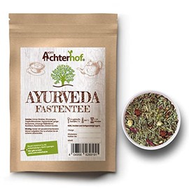 Ayurveda Fastentee 100g | aromatisch, kräftig und vollmundig | 100% naturrein | ohne Zusatz jeglicher Füllstoffe | schmeckt warm und kalt und erleichtert gewiss jede Fastenzeit | vom Achterhof