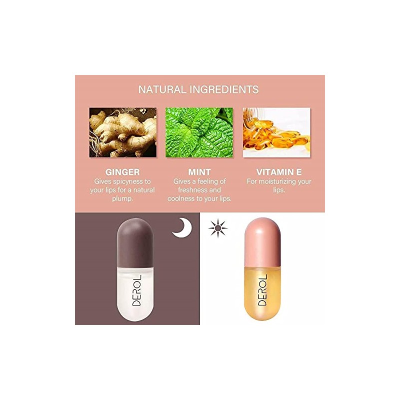 Set de Relleno de Labios Natural, potenciador de Labios y