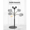 Cell Phone Stand, Adjustable Height & Angle Gooseneck Stand for