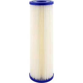 SpiroPure SP-R10 10x2.5 10 Micron Pleated Polyester Sediment Water Filter Cartridge SPC-25-1010 (Case of 24)