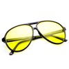 Retro 80's Style Driving Lens XL Large Plastic Aviator Sunglasses