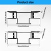 Abizarch Iron Glove Holder Wall Mounted Glove Box Holder Space