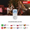 EMOS 2-in-1 Socket Thermostat and Timer, Digital Room Temperature Controller