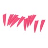 1.75 Inch Plastic Arrow Feathering Shield Shape Rubber Feathers Plastic