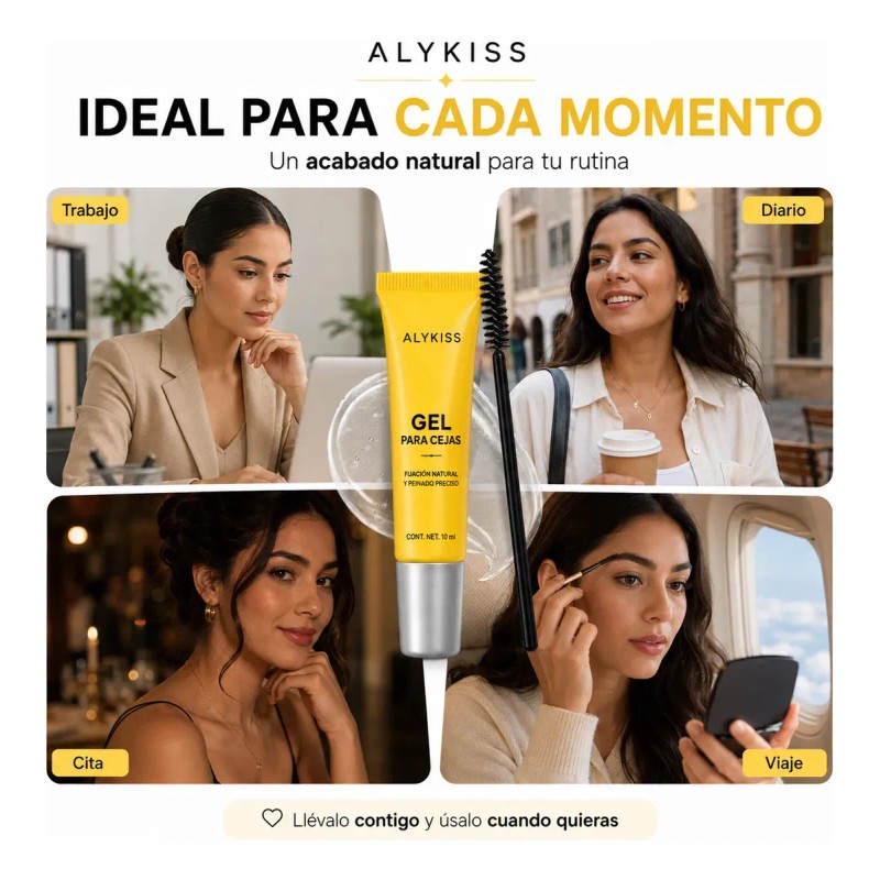 Gel Para Cejas Ceja Guapa Color Transparente Impermeable