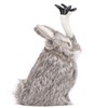 Simulation Antler Rabbit Ornament Cute Rabbit Home Decorations Animal Model
