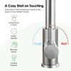 Jlerli Kitchen Faucet with Pull Down Sprayer, High Arc Brushed