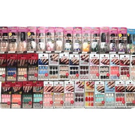 Kiss Lot of 25 NEW Kiss Nails Impress Press On Manicure Random Assortment Wholesale A