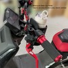 Motorcycle Water Cup Holder Black Drainage Holes Plug in Fixed