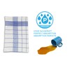 MTEXT Tea Towels, Kitchen Towels, 100% Cotton, Pack of 10,